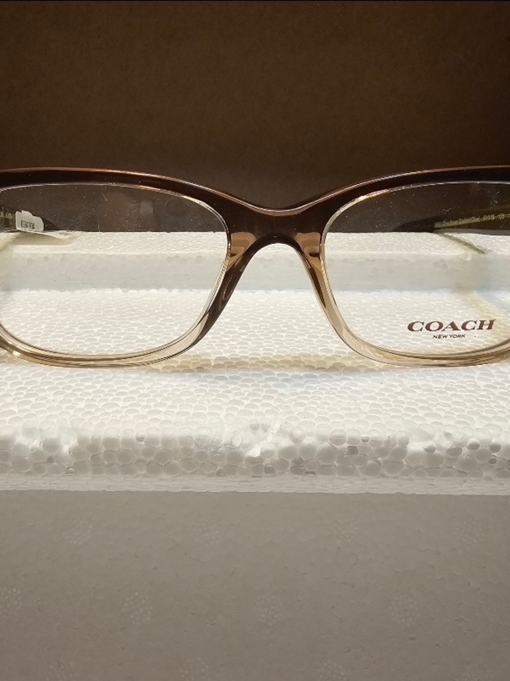 Coach Gradient Brown to Cream Women's Eyeglass Frames